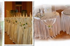 Creme-Hochzeitsdekoration-Dresden
