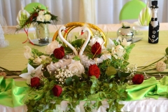 Hochzeit-Tischdeko