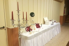 Hochzeitsdeko-Kerzenständer-Deko