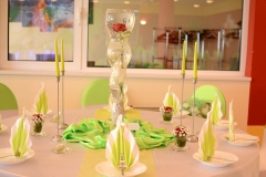Gästetisch-Grün-Hochzeit