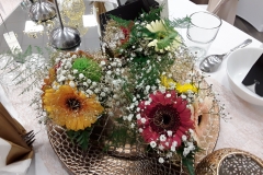 Hochzeit-Gold-Floristik