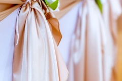 Gold-Dekoration-Hochzeit