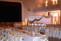 Hochzeit-Deko-Gold