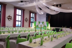 Hochzeitsdekoration-Sachsen-Grün