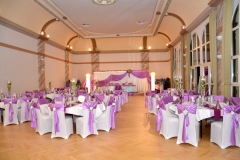 Dresden-Hochzeitdekoration-Lila