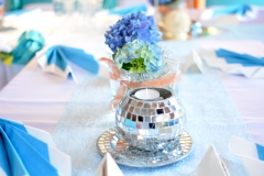 Dekoration-Türkis-Hochzeit