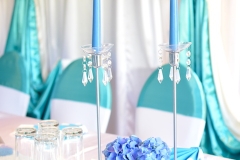 Hochzeit-Dekoration-Türkis