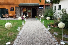 Vintage-Hochzeit-Deko